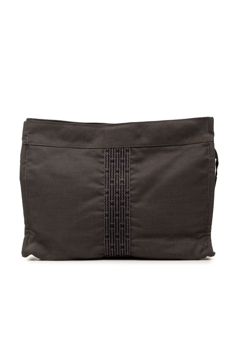 Hermès Pre-Loved Hermès Canvas Herline Clutch