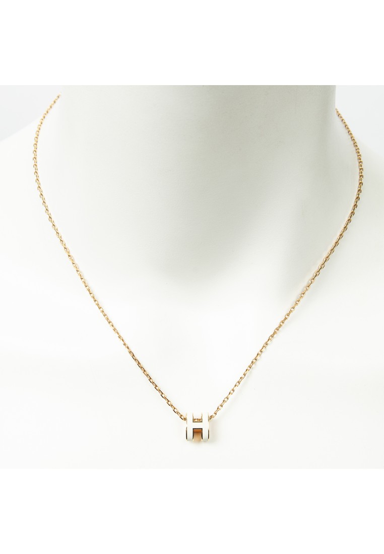Hermès Pre-Loved Mini Pop H Pendant Necklace