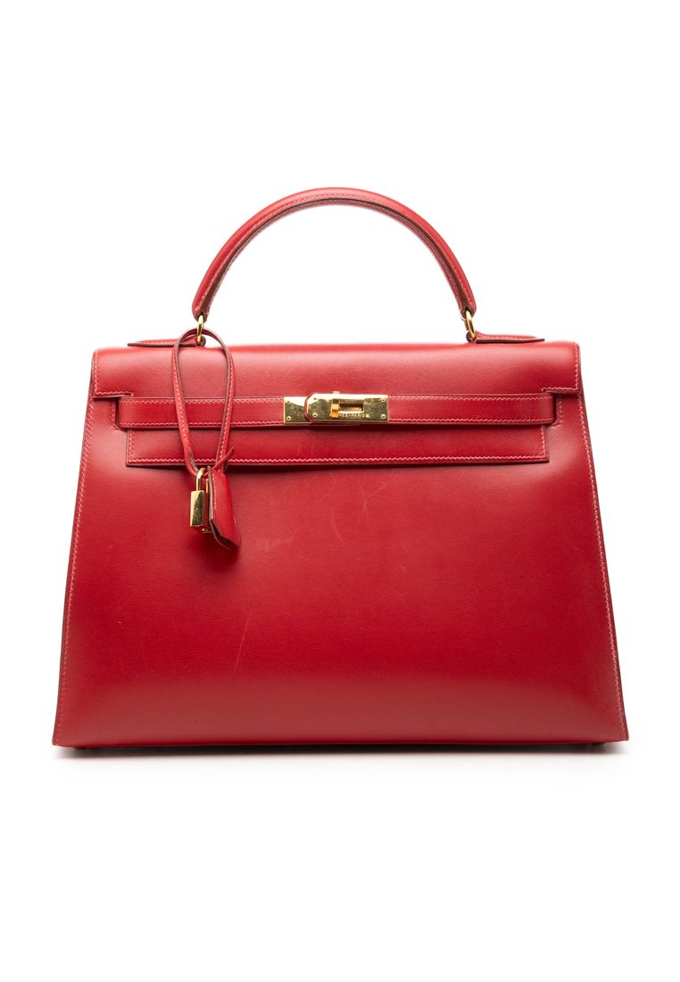 Hermès Pre-Loved Hermès Box Calf Kelly Sellier 32