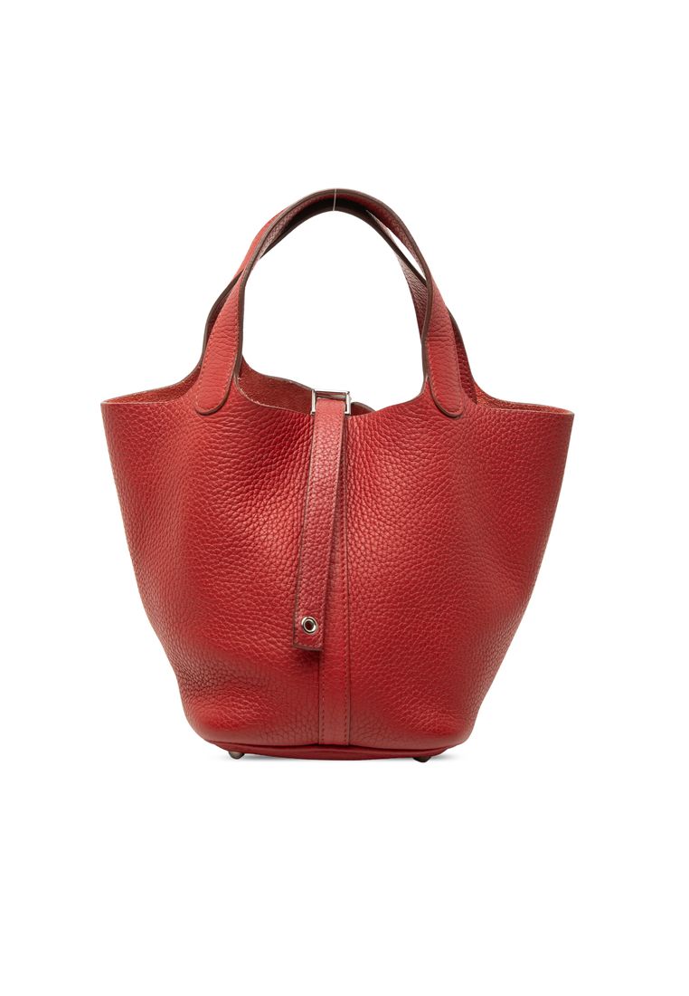 Hermès Pre-Loved Hermès Clemence Picotin Lock 18
