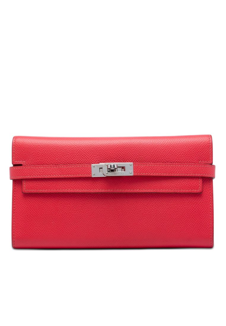 HERMÈS Pre-Loved Hermès Epsom Mysore Kelly Longue Wallet