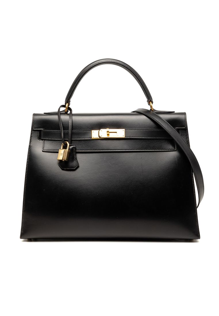 Hermès Pre-Loved Hermès Box Calf Kelly Sellier 32