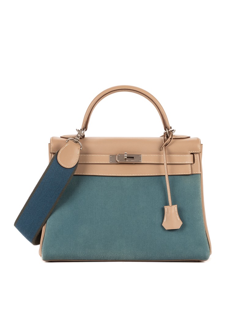 Hermès Pre-Loved Rare Ltd. Ed. Kelly 32 Retourne Amazonia