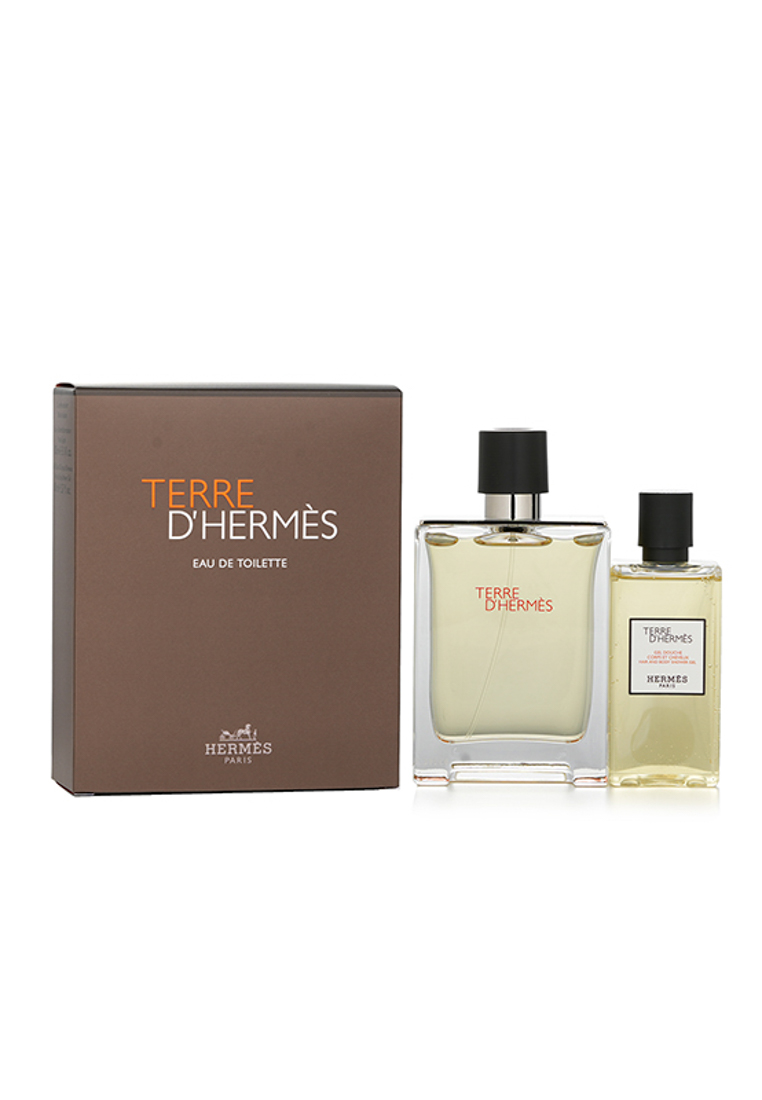 Hermès HERMÈS - Terre D'Hermes Coffret: Eau De Toilette Spray 100ml/3.3oz + Hair And Body Shower Gel