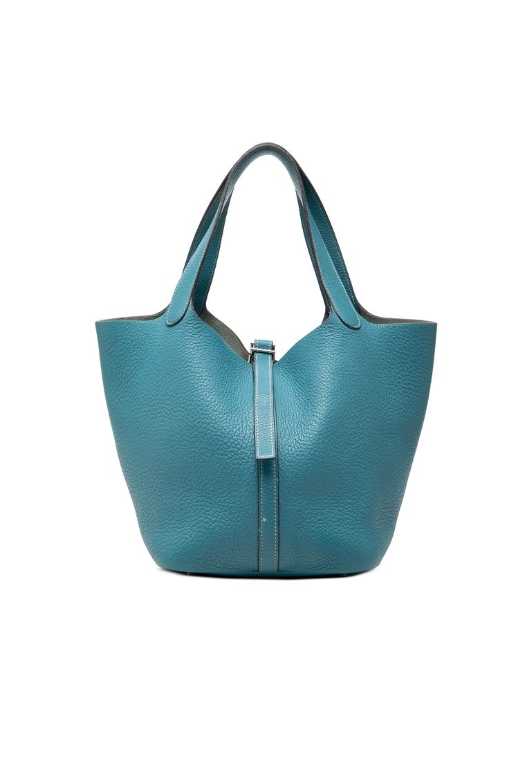Hermès Pre-Loved Hermès Clemence Picotin 22