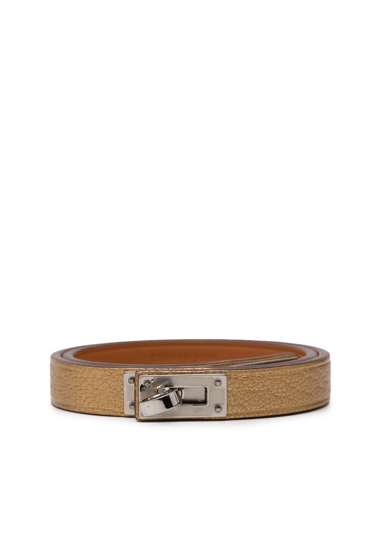 Hermès Pre-Loved Hermès Chevre Mysore Mini Kelly Double Tour Bracelet T2