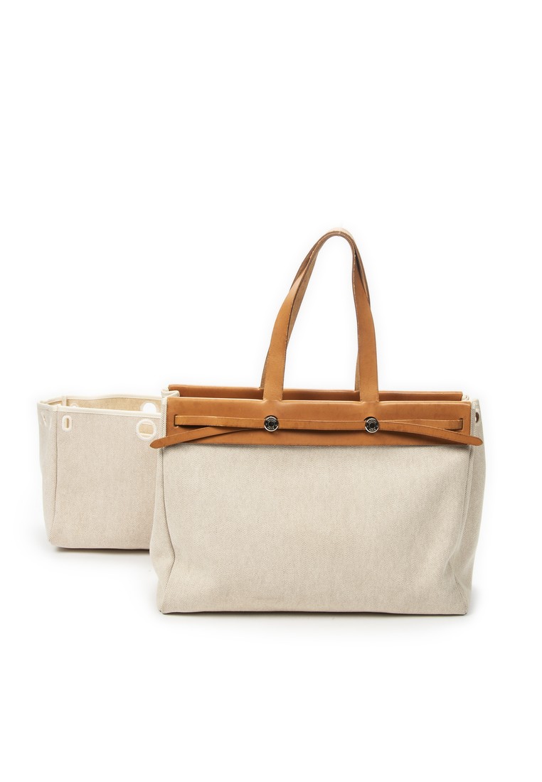Hermès Pre-Loved Herbag Cabas