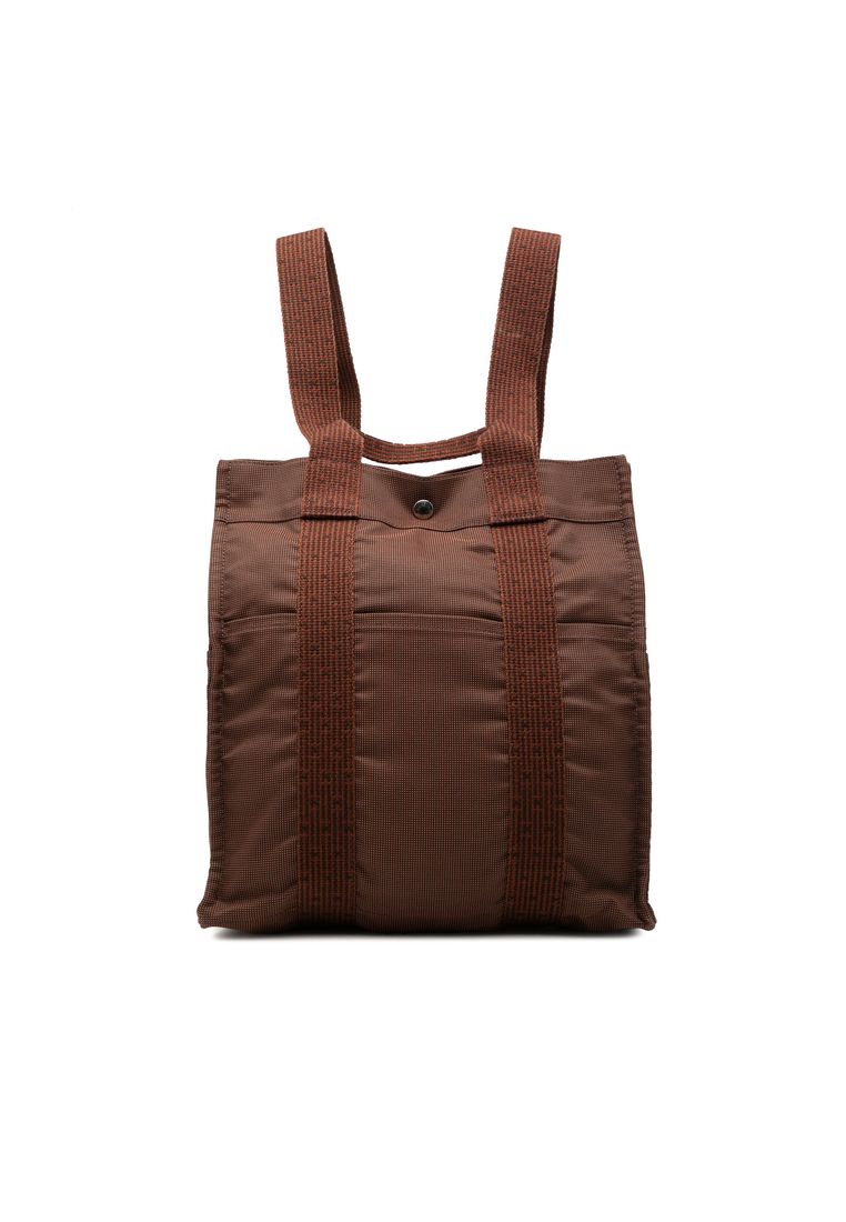 Hermès Pre-Loved Hermès Canvas Herline Backpack Mm