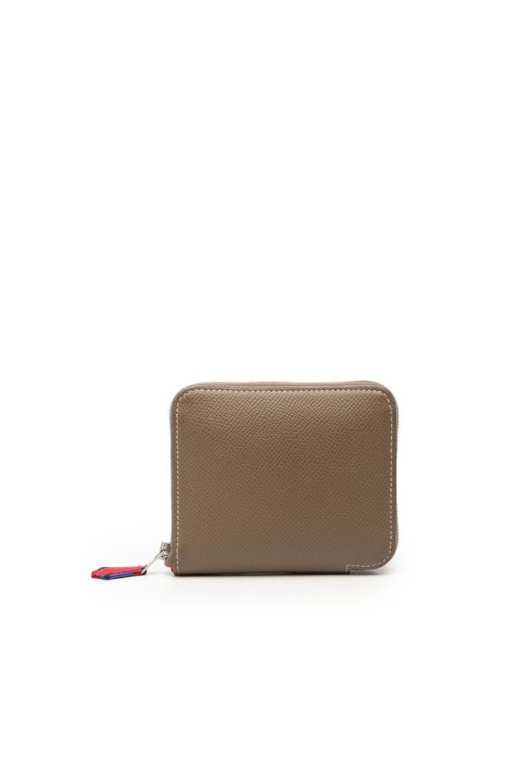 HERMÈS Pre-Loved Hermès Epsom Azap Silk In Compact Wallet