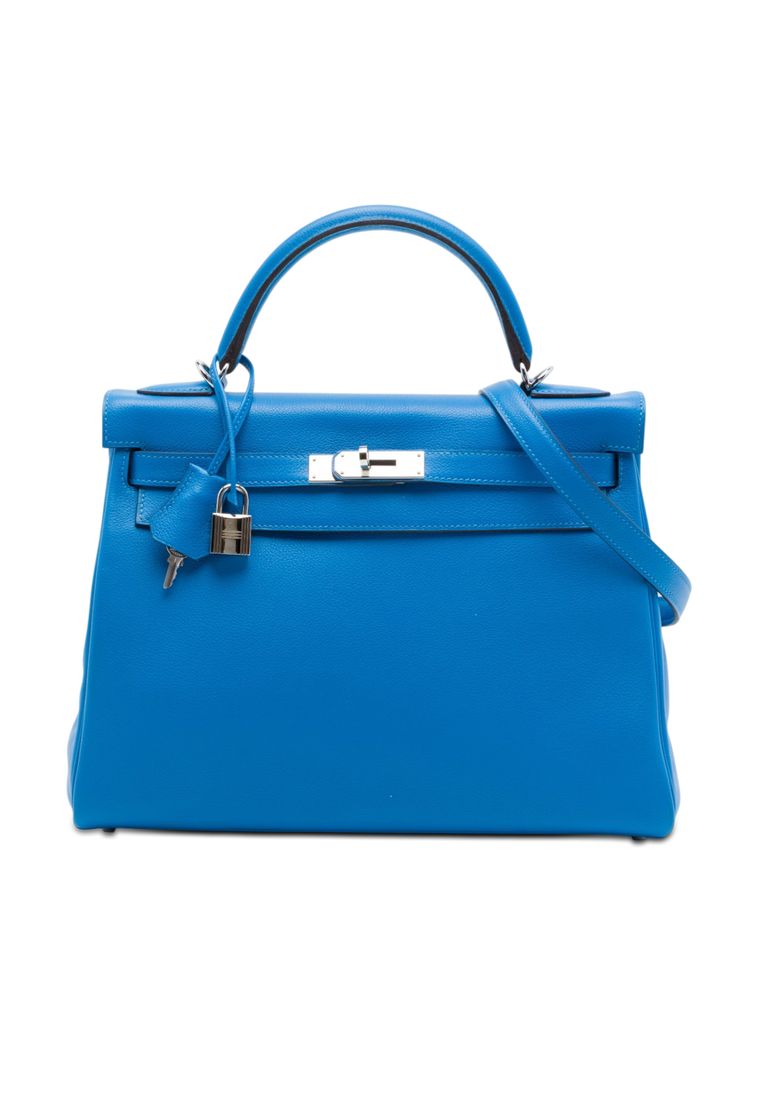 Hermès Pre-Loved Hermès Clemence Kelly Ii Retourne 32