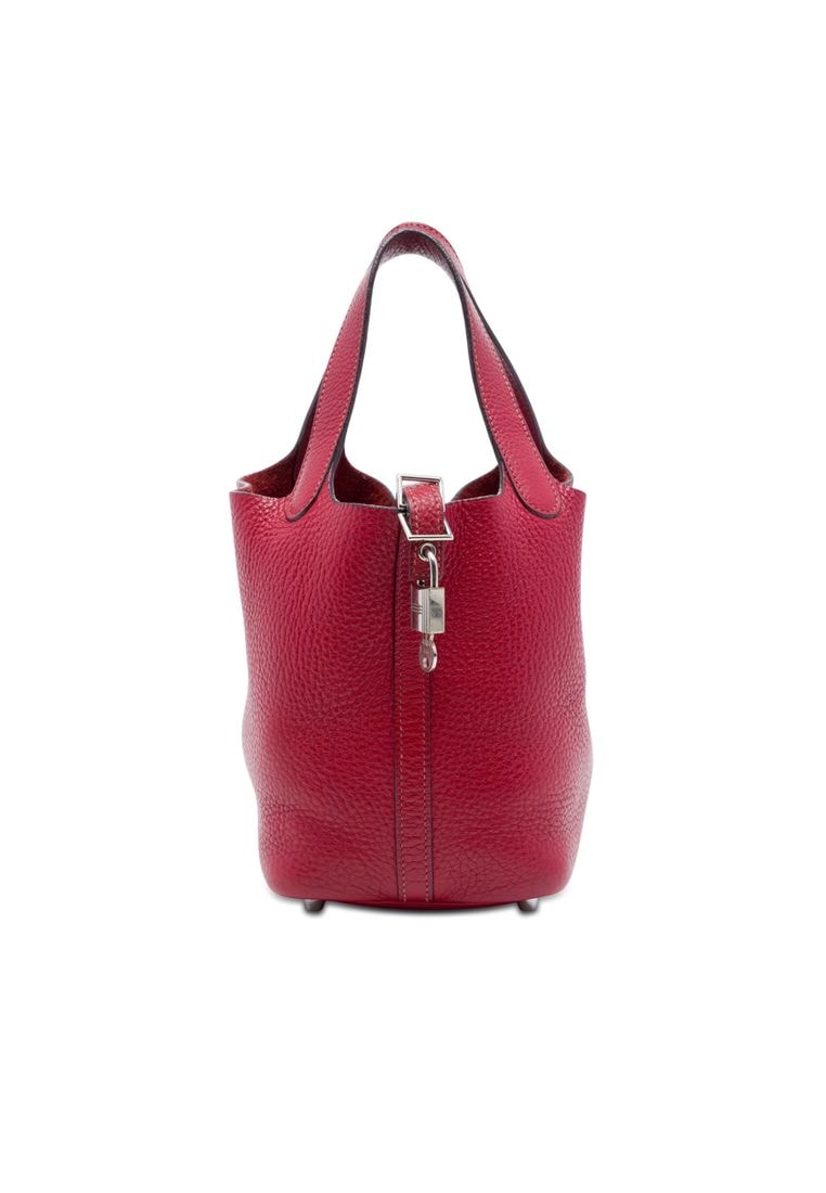 Hermès Pre-Loved Hermès Clemence Picotin Lock 18