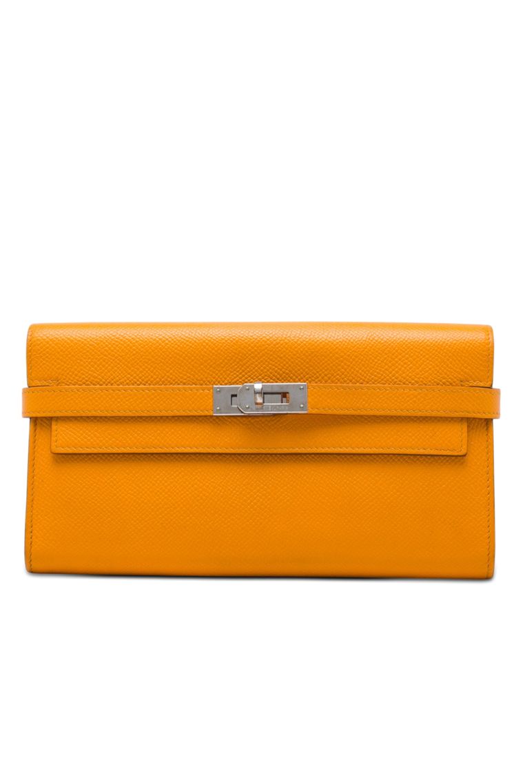 Hermès Pre-Loved Hermès Epsom Kelly Longue Wallet