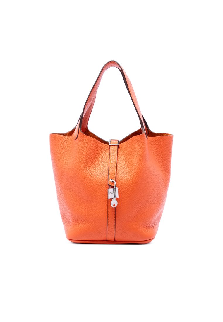 Hermès Pre-Loved Hermès Clemence Picotin Lock 22