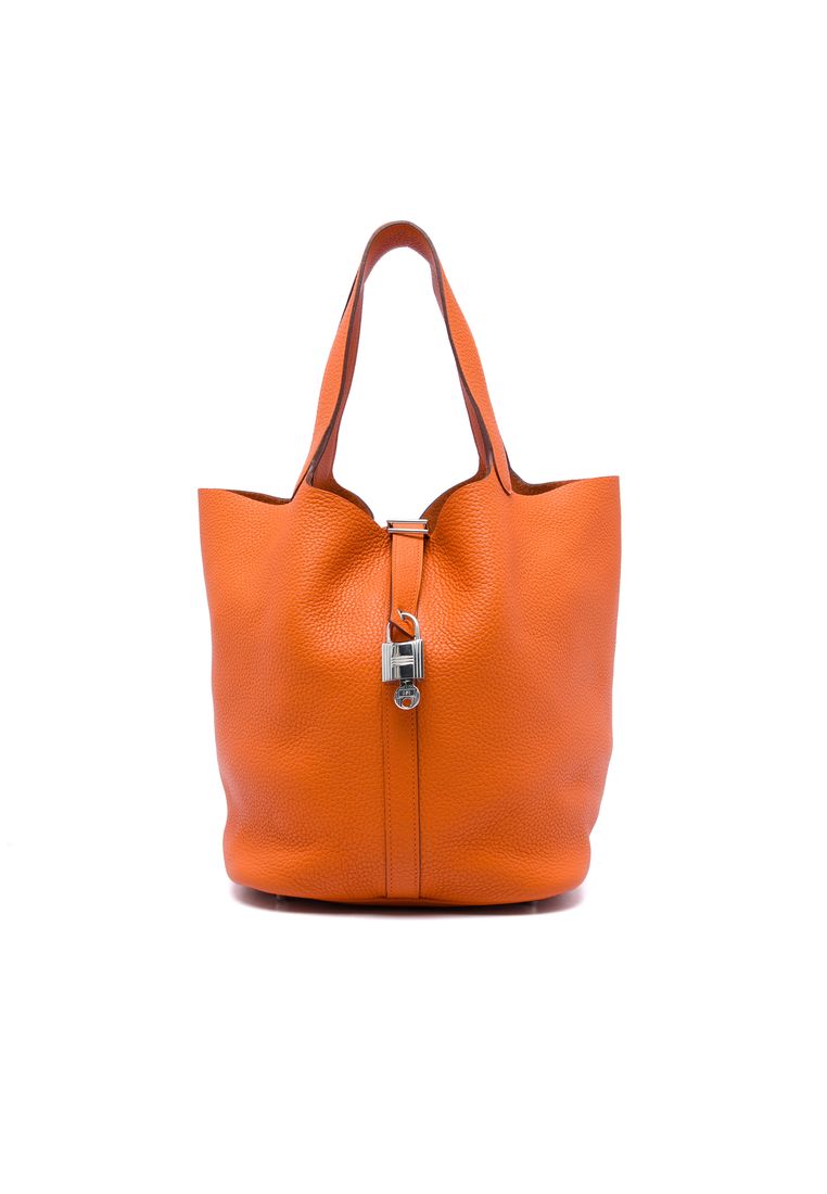 HERMÈS Pre-Loved Hermès Clemence Picotin Lock 26