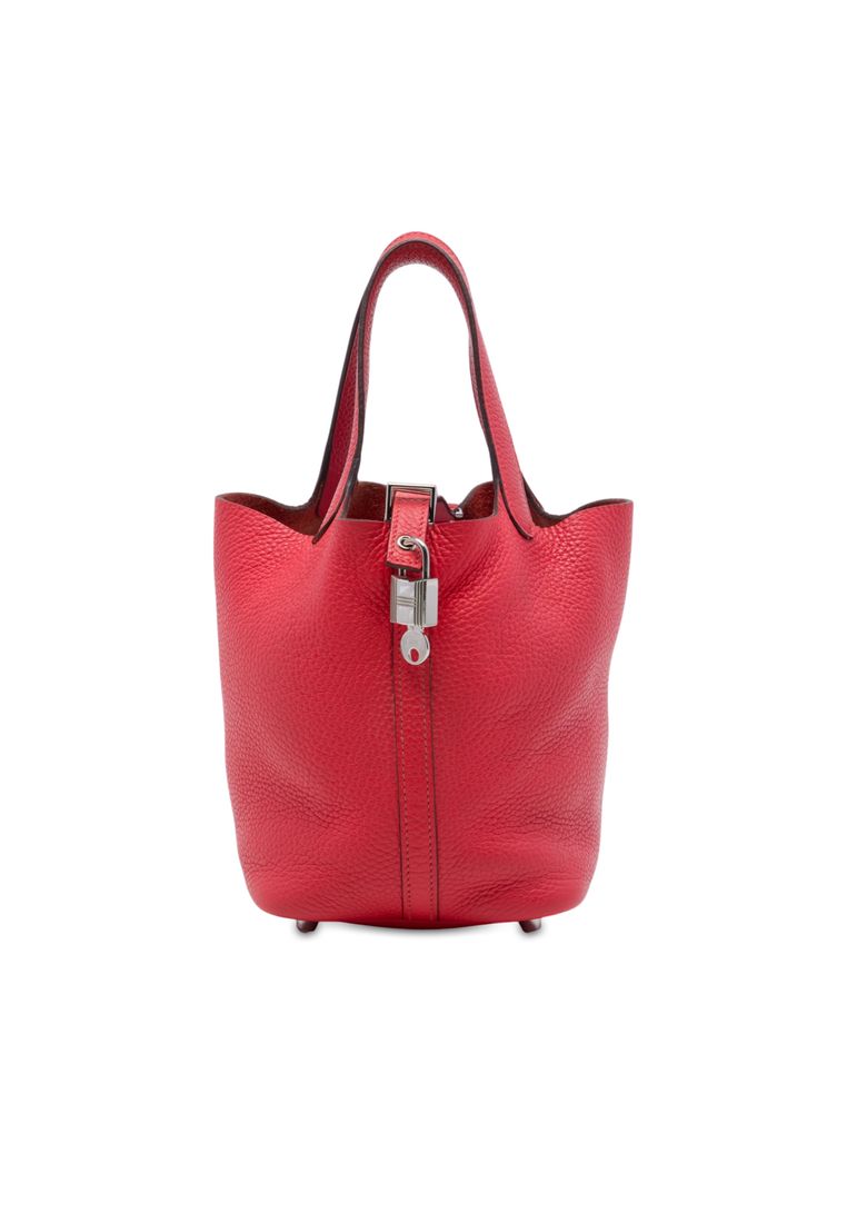 Hermès Pre-Loved Hermès Clemence Picotin Lock 18