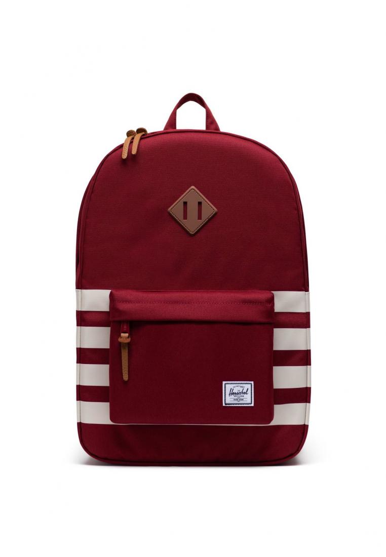 heritage offset denim backpack