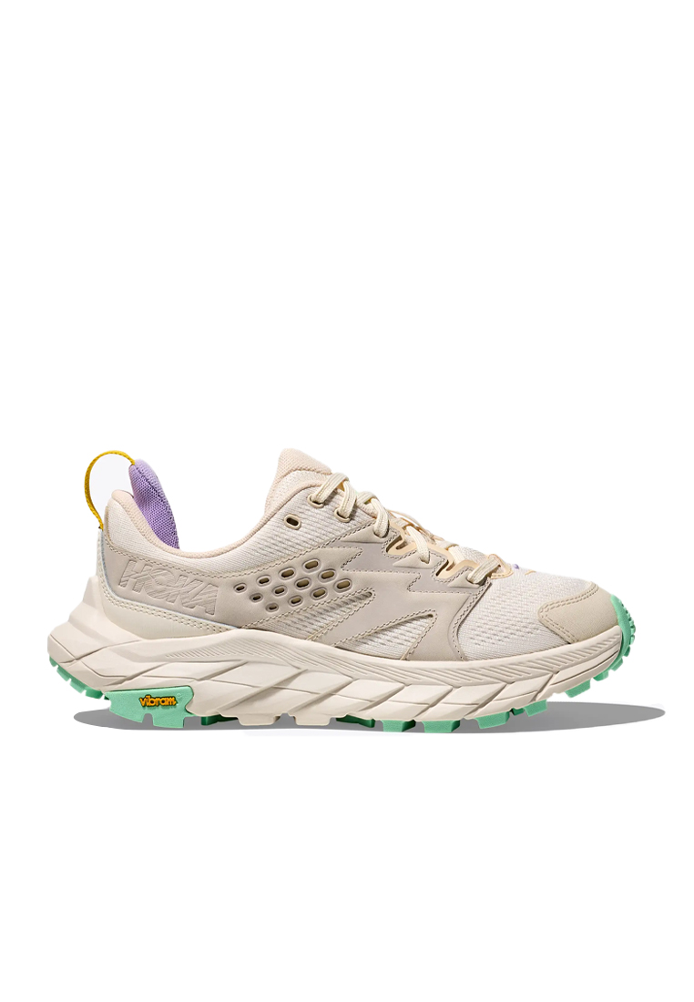 HOKA Women's Sports Shoes in Beige with Pink 1127921