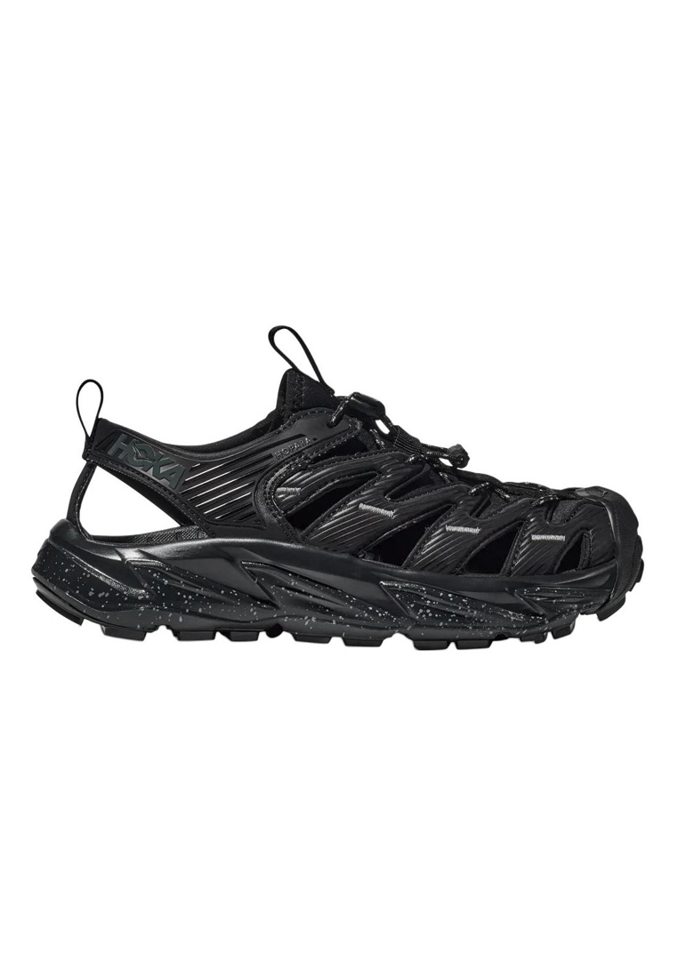 HOKA Men's sports shoes in black/rock lime 1123112
