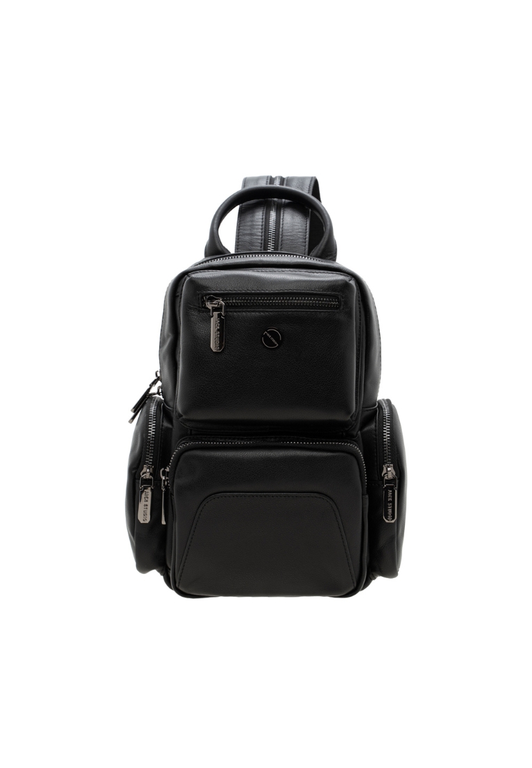 Jack Studio Grain Leather Small Crossbody Backpack BAB 40133