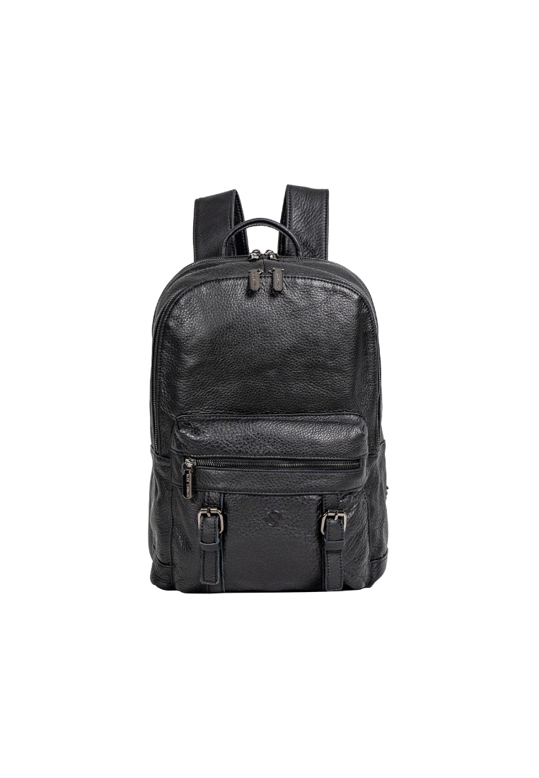 Jack Studio Unisex Grain Leather Travel Backpack BAI 40812