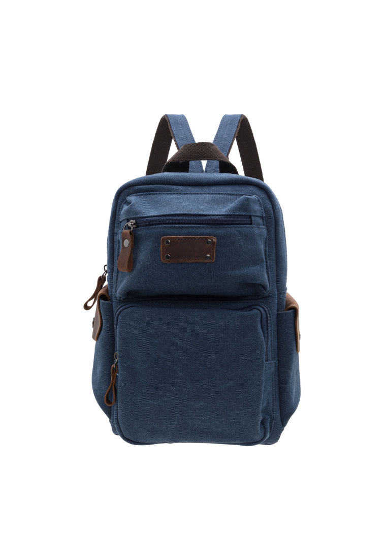 Jack Studio Unisex Multi Pocket Canvas Bagpacks BAD 40105