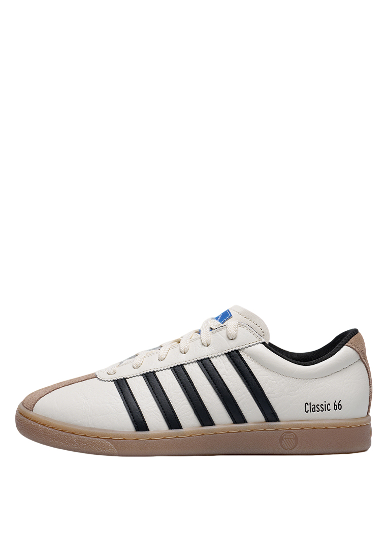 K-Swiss WOMEN'S NEW CLASSIC 66 LEATHER SNEAKERS