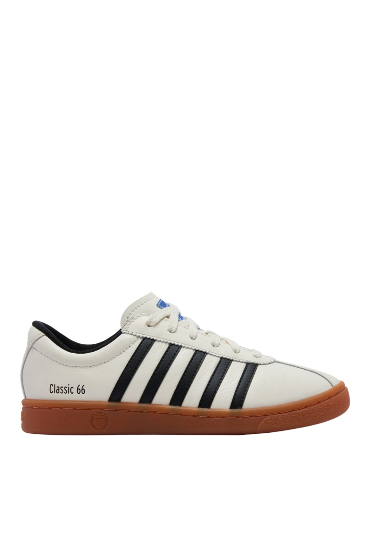 K-Swiss WOMEN'S NEW CLASSIC 66 LEATHER SNEAKERS