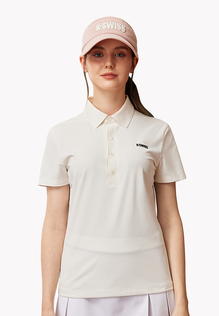 K-Swiss WOMEN'S K-SWISS LOGO POLO SHIRT