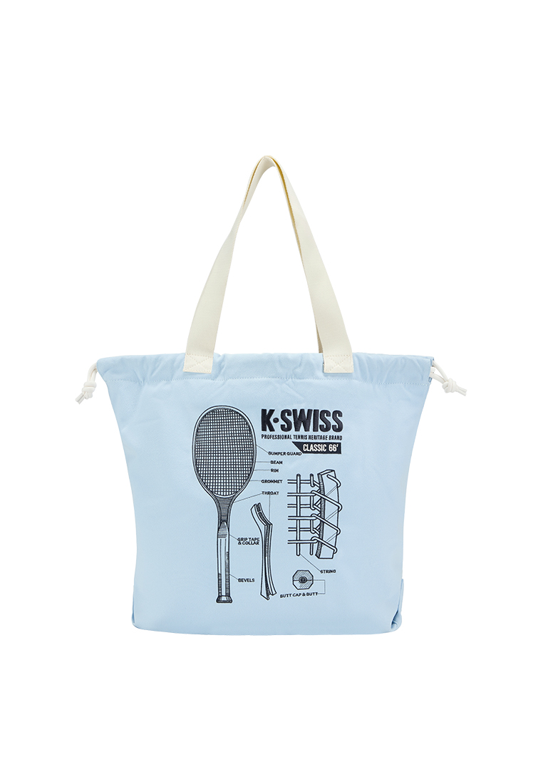 K-Swiss EMBROIDERED TENNIS CLUB LOGO TOTE BAG