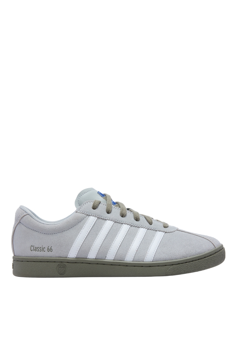 K-Swiss MEN'S NEW CLASSIC 66 LEATHER SNEAKERS