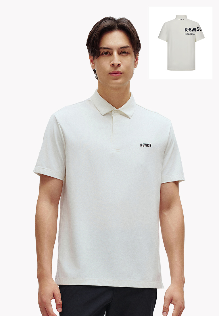 K-Swiss MEN'S K-SWISS LOGO POLO SHIRT