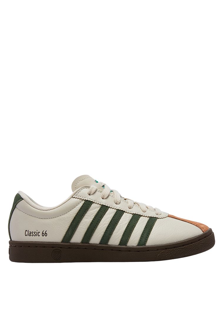 K-Swiss WOMEN'S NEW CLASSIC 66 LEATHER SNEAKERS