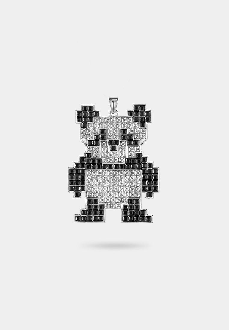 Kaimirra Pixel Giant Panda Pendant 017