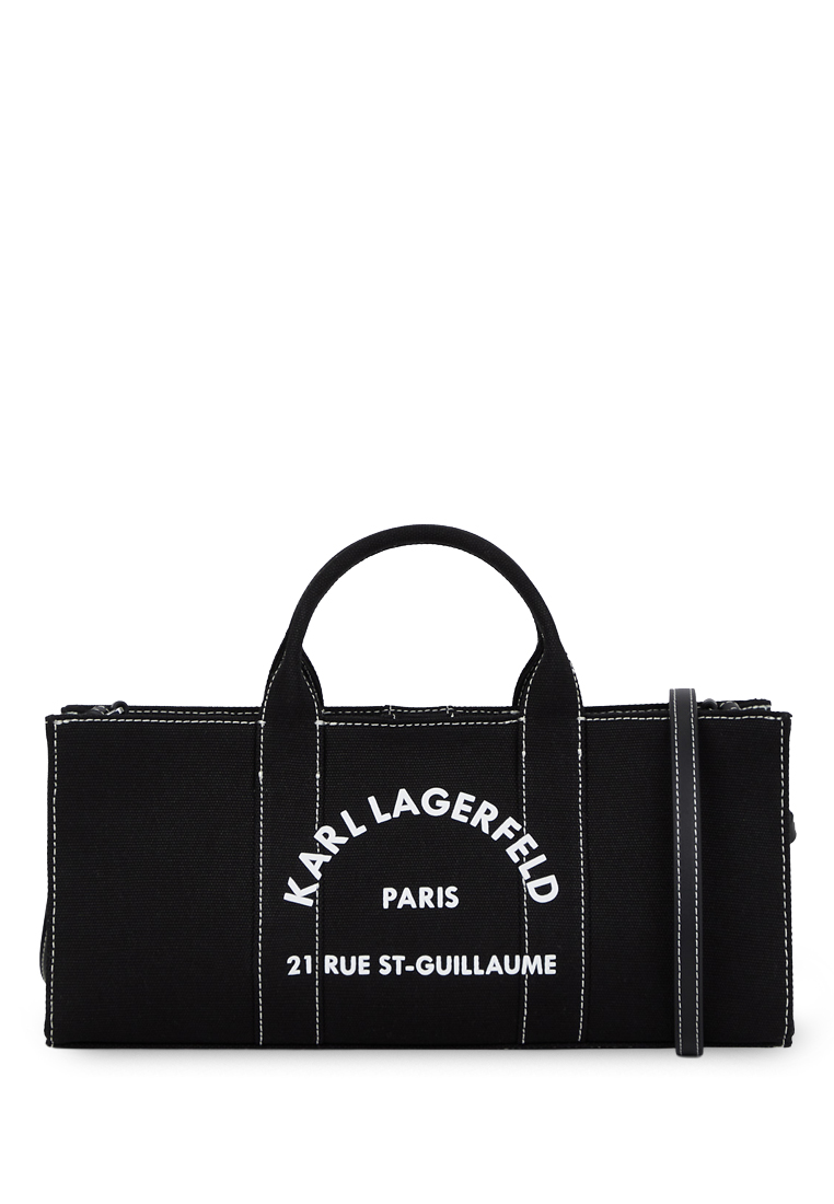 KARL LAGERFELD K/Rue St-Guillaume East-West Magazine Tote Bag