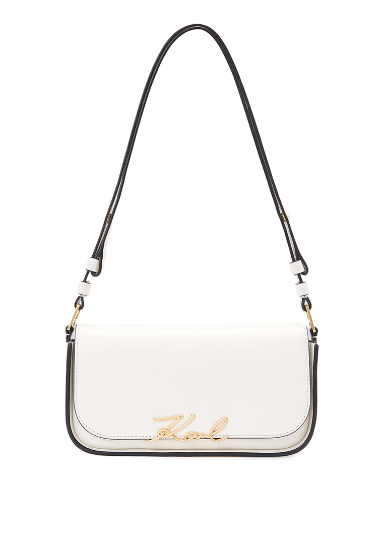 Karl Lagerfeld Signature Two-Way Crossbody Bag