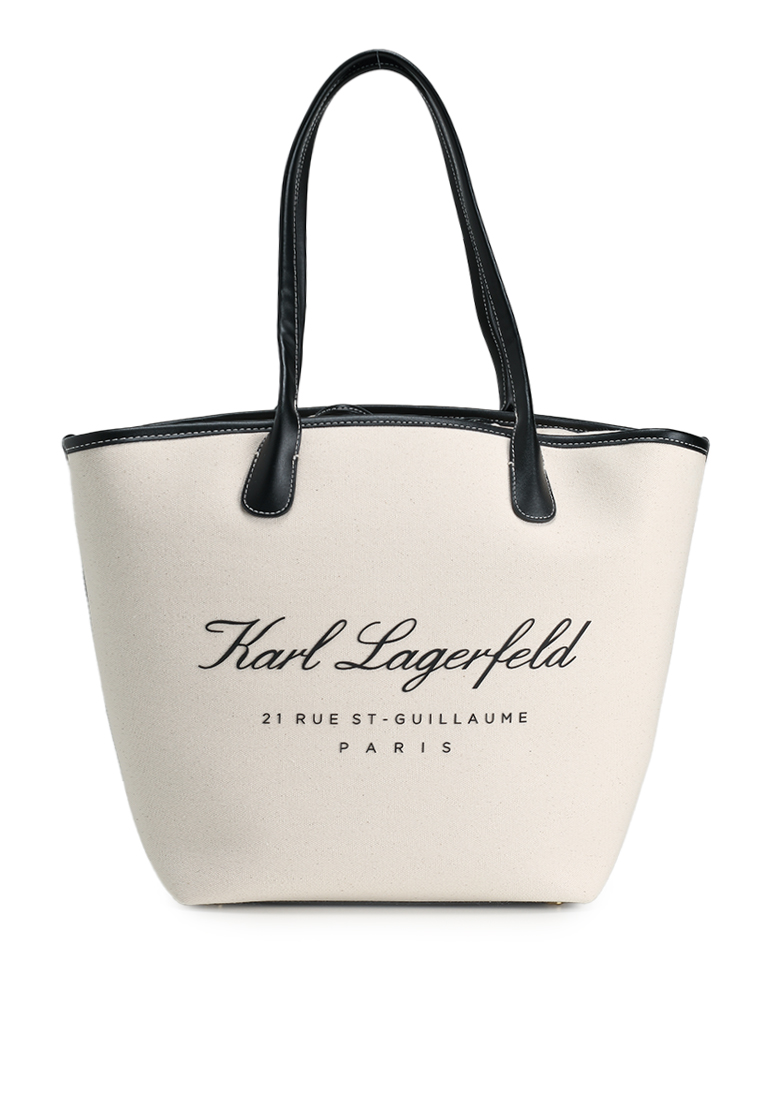 KARL LAGERFELD Hotel Karl Medium Tote Bag