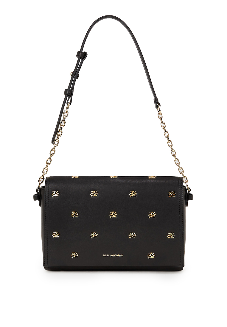 Karl Lagerfeld K/Autograph Pins Shoulder Bag