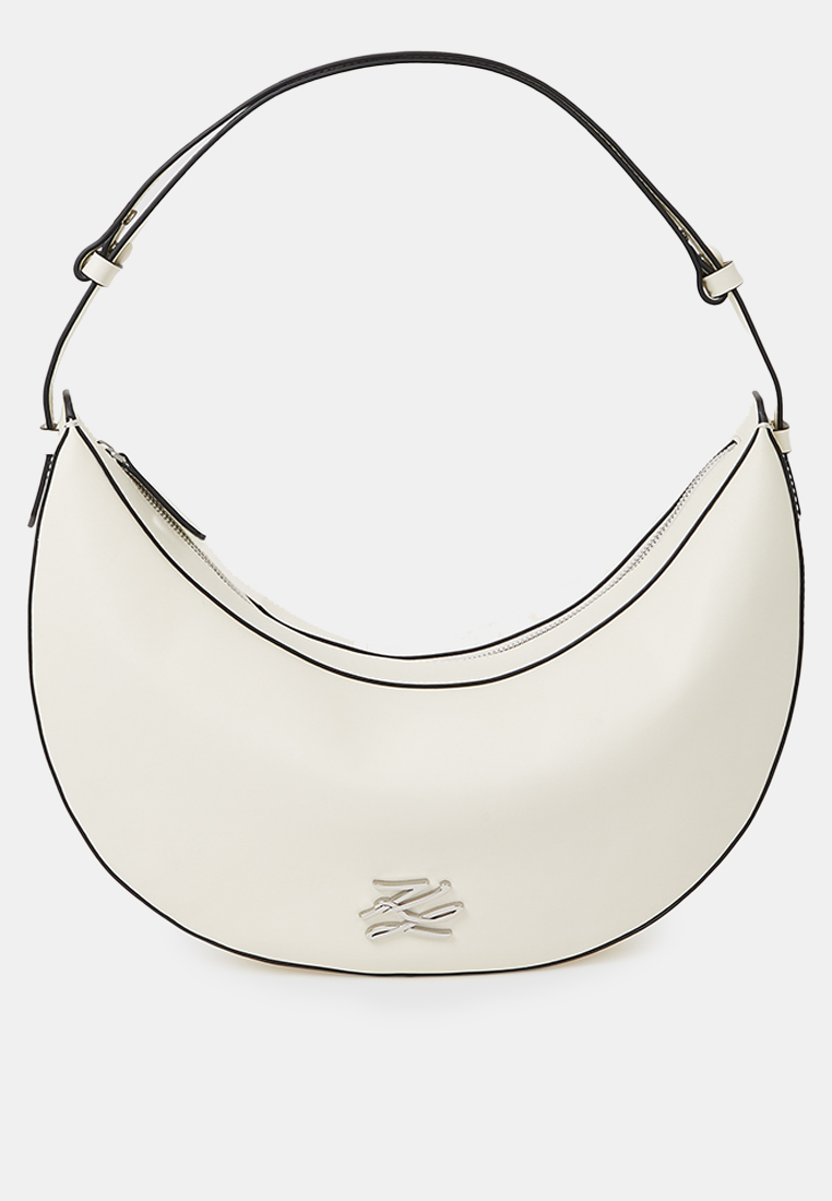 Karl Lagerfeld K/Autograph Oversized Moon Bag