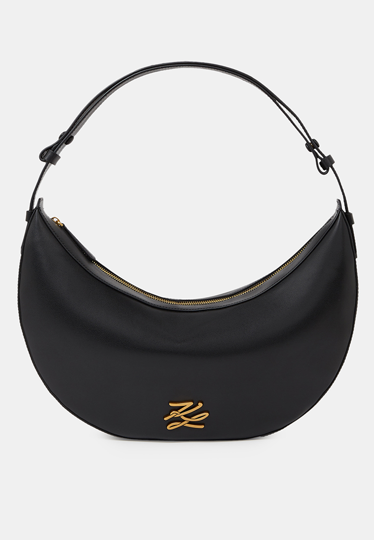 Karl Lagerfeld K/Autograph Oversized Moon Bag