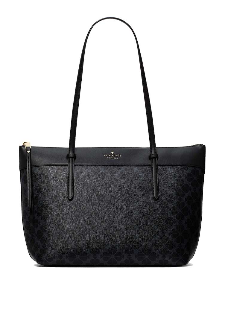 Kate Spade All Day Spade Flower Tote Bag Black KO142