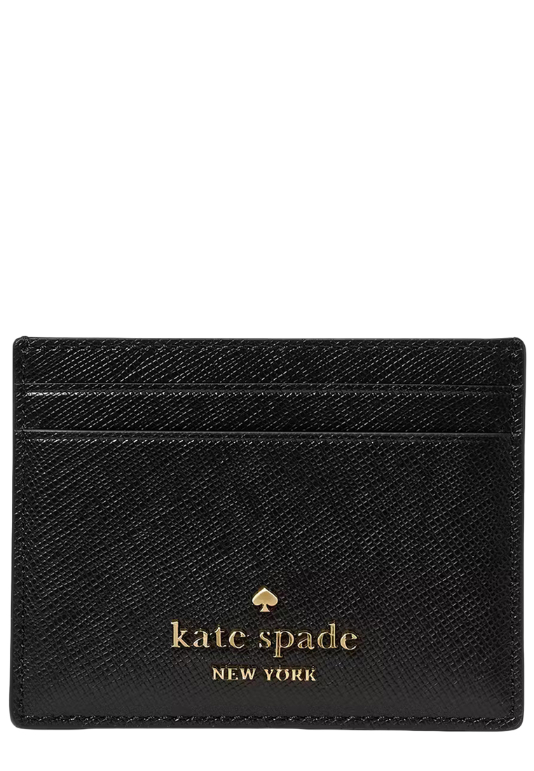 Kate Spade Small Slim Card Holder - Black KN760