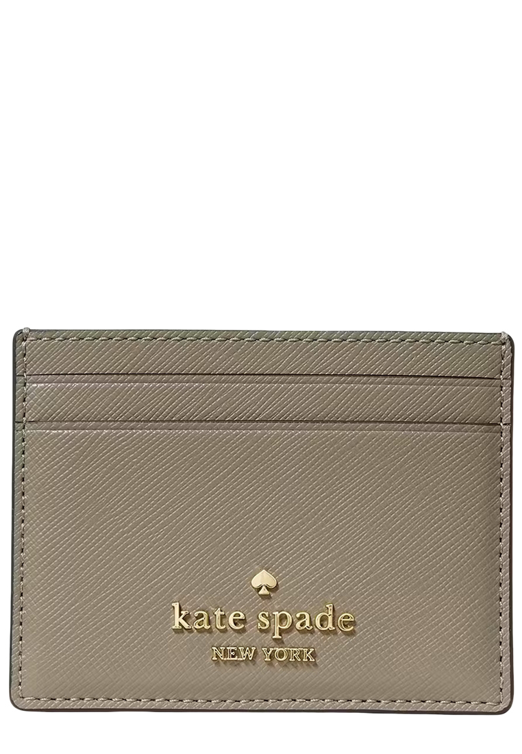 Kate Spade Small Slim Card Holder - Oyster Shell KN760