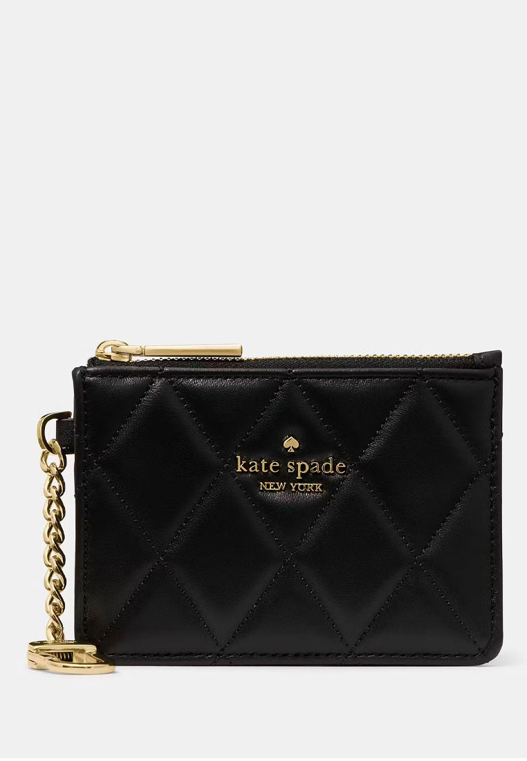 Kate Spade Quilted Key Ring Card Holder