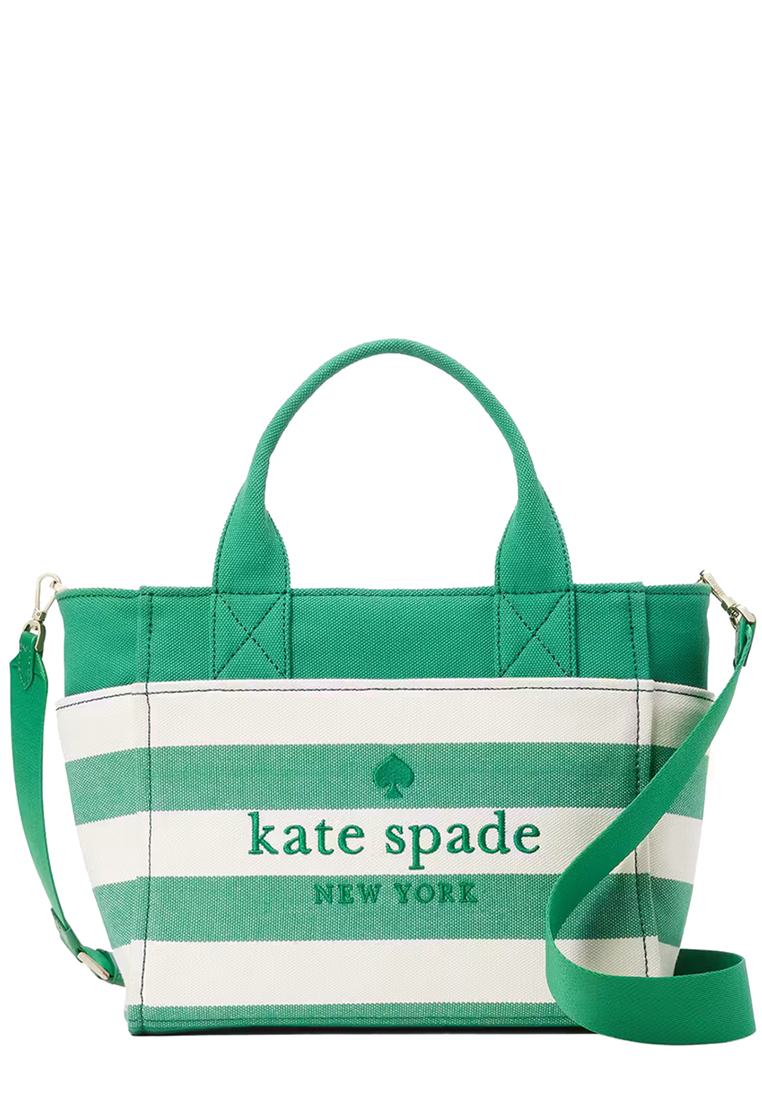 Kate Spade Jett Small Tote Bag in Green Bean Multi KB696