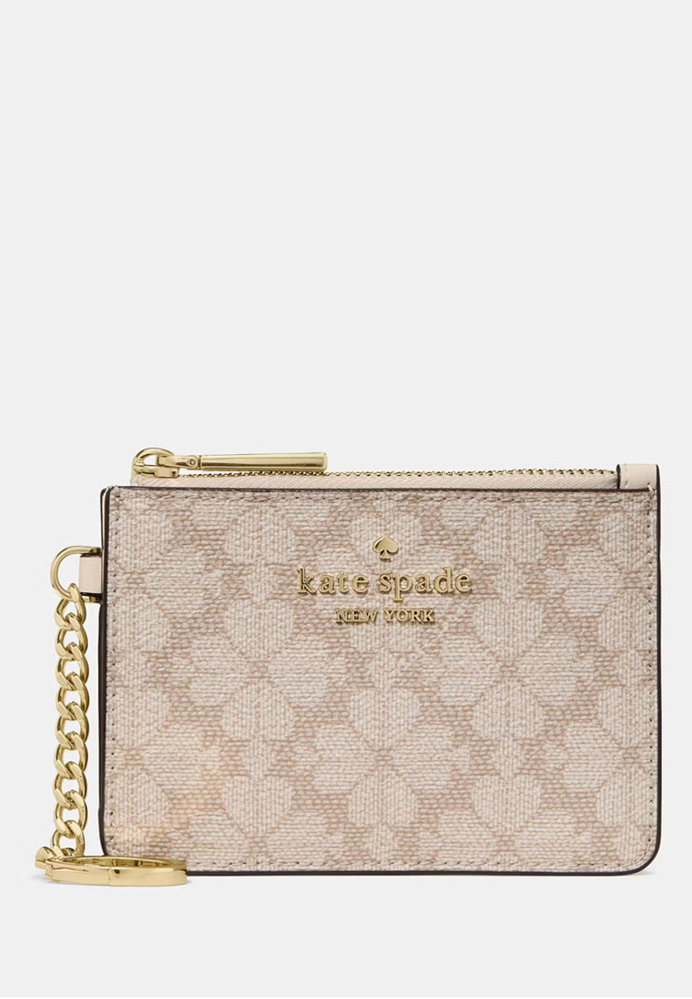Kate Spade Spade Flower Key Ring Card Holder