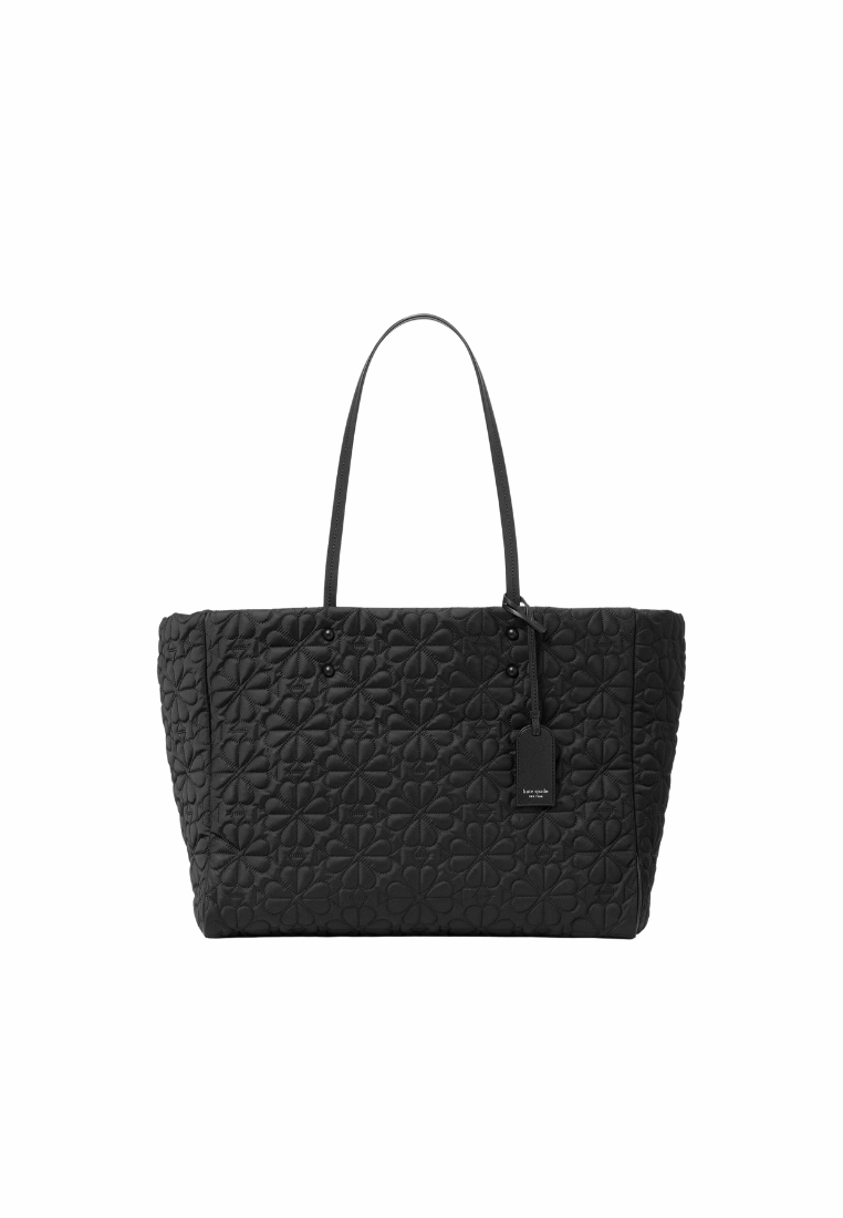 Kate Spade Kate Spade Tilly Tote Bag Quilted Large In Black KK807