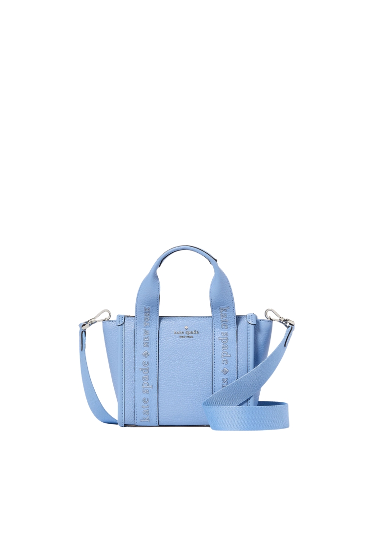Kate Spade Kate Spade Kip Leather Mini Tote Bag In Periwinkle Sky KL936