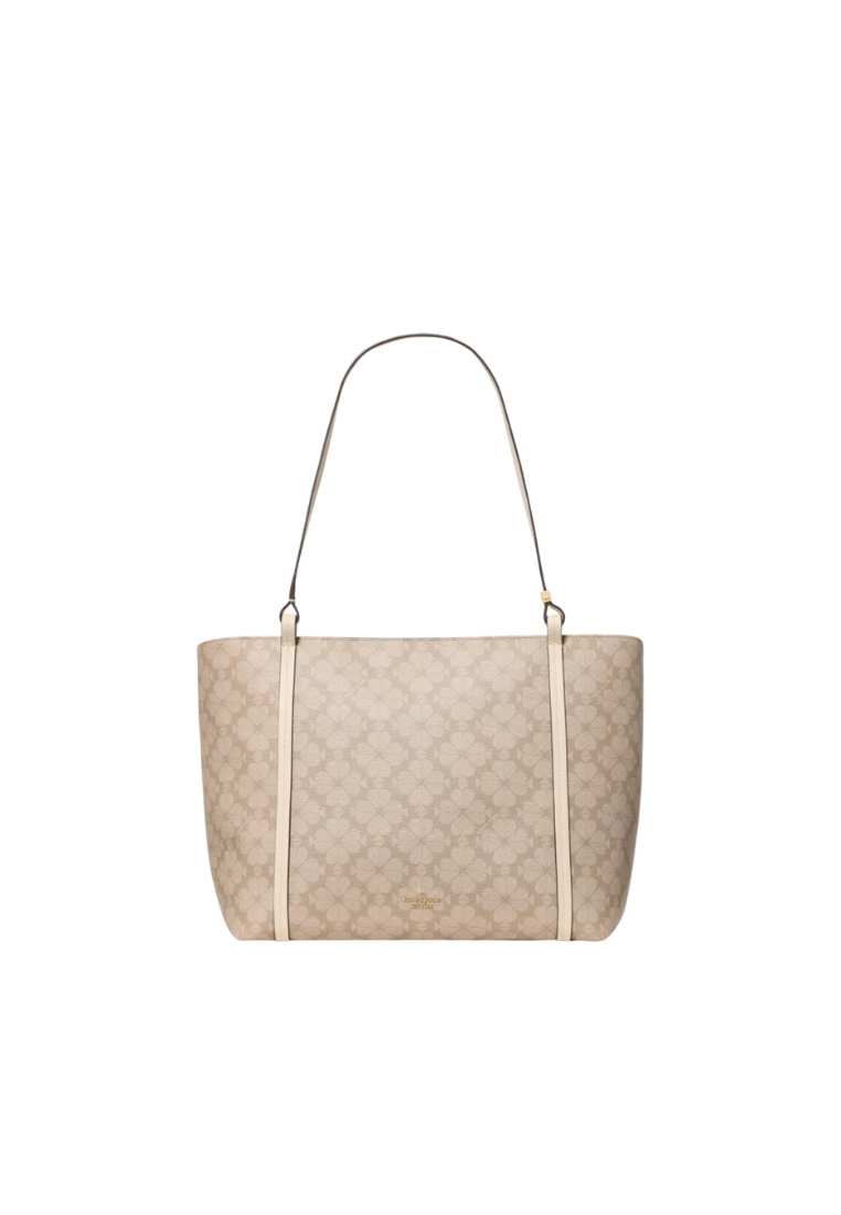 Kate Spade Kate Spade Marlowe Spade Flower Tote Bag In Dark Beige KP265