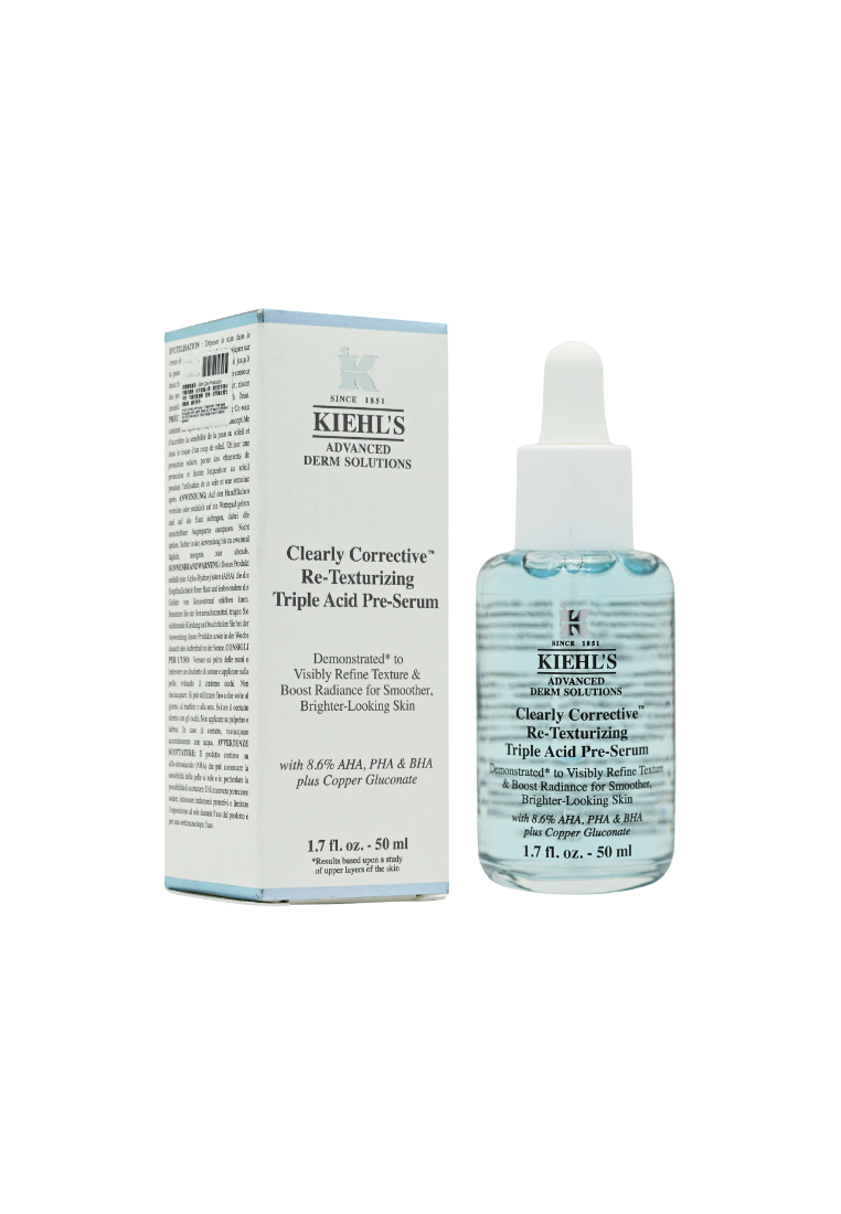 Kiehl's Kiehl's - Clearly Corrective Re-Texturizing Triple Acid Pre-Serum 50ml
