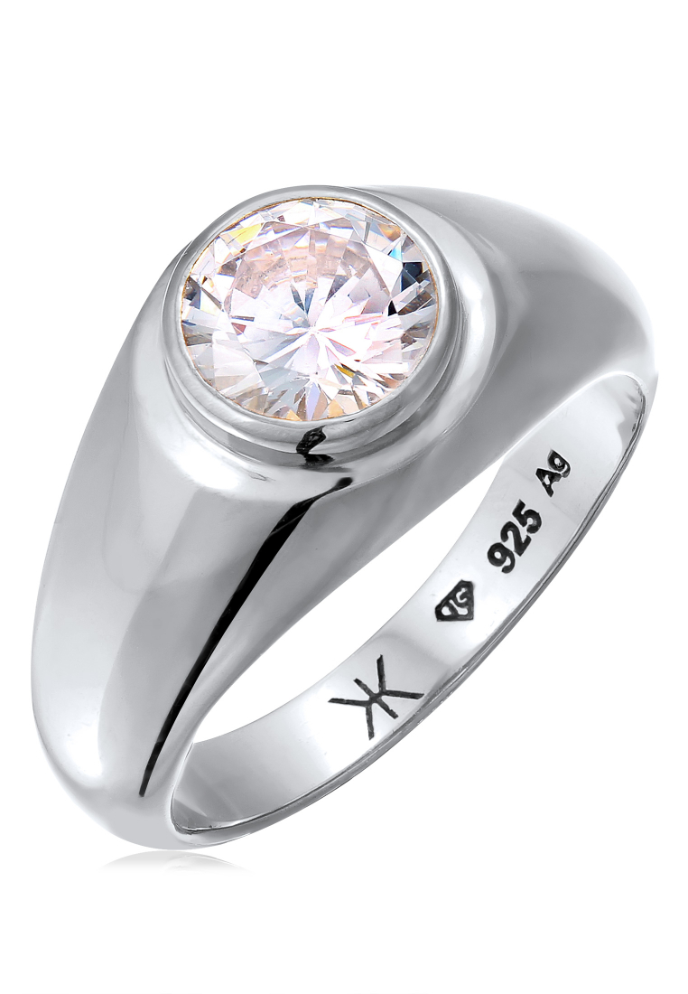 Kuzzoi Ring Men Cubic Zirconia